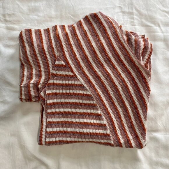 Saturday Sunday by Anthropology Multi Color Stripe Oversize Sweater | Size XS - Picture 7 of 7